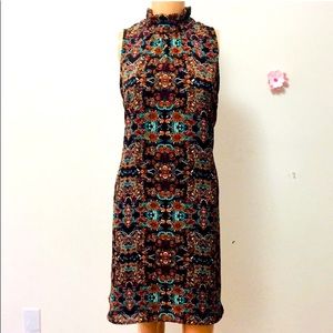 🎉🎉 HOST PICK🎉🎉 Anthropologie puella black floral dress